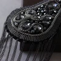 one piece breastpin tassels shoulder board mark knot epaulet metal patches badges applique for clothing ee 2568