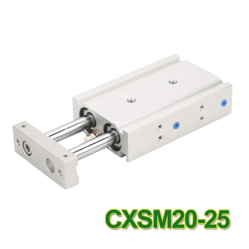 

CXSM20-25 High quality double acting dual rod air pneumatic cylinder CXSM 20-25 20mm bore 25mm stroke with slide bearing