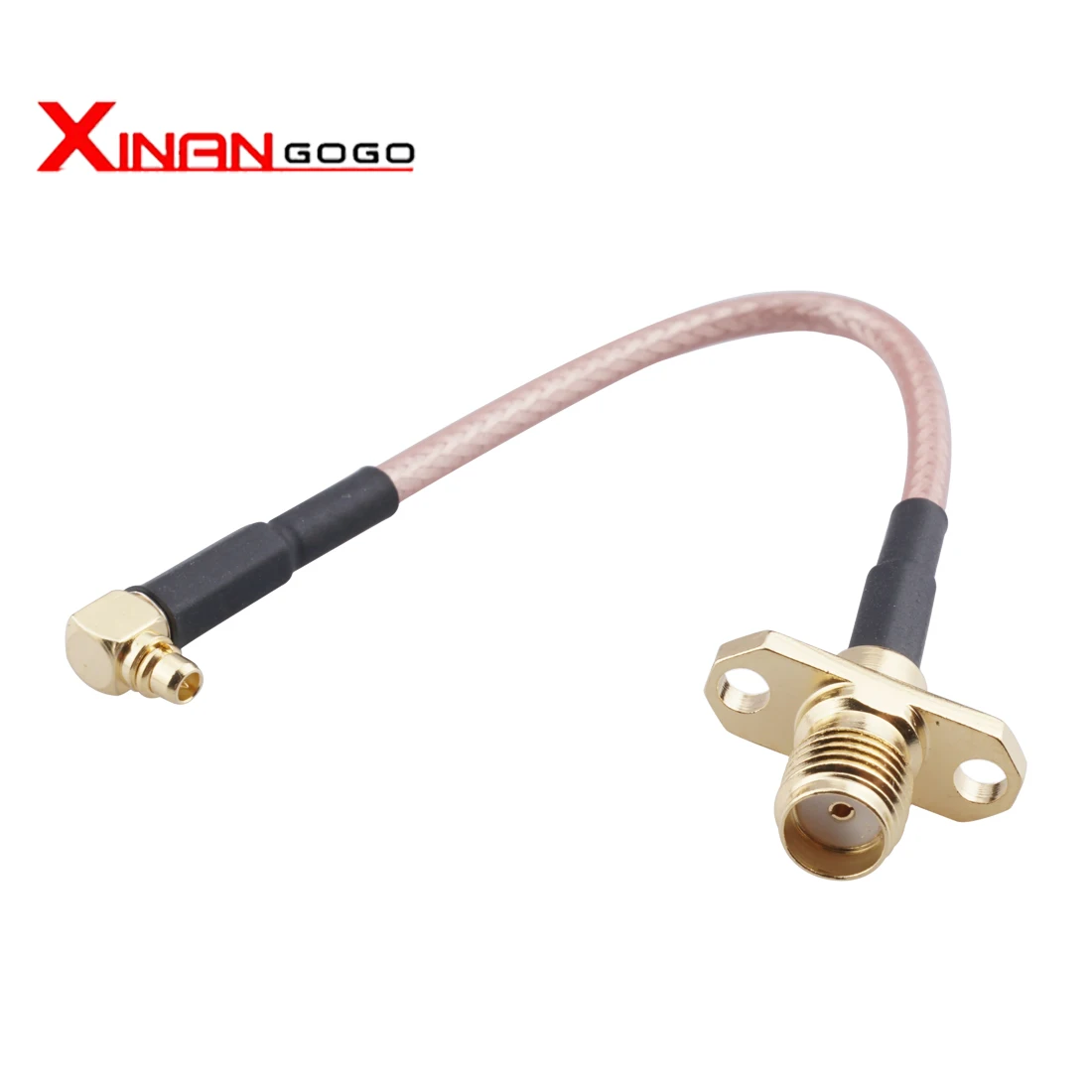  1pcs MMCX to RP-SMA Female Flange Panel Mount RG316 10cm Pigtail FPV Antenna Extension Cord for TBS Unify PandaR images - 6