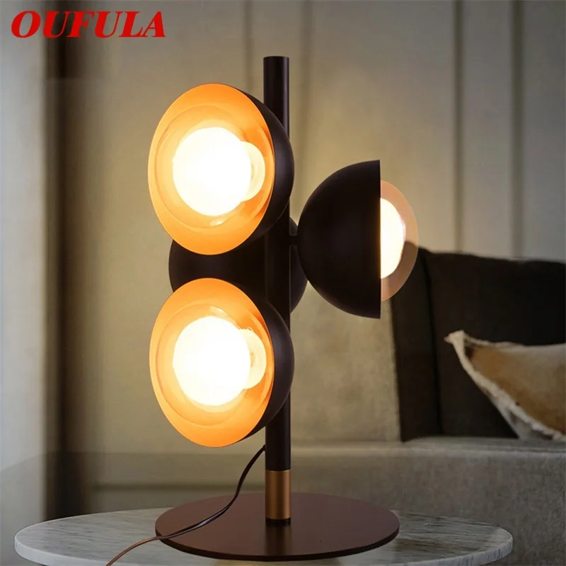 

OUFULA Modern LED Table Lamp For Bedroom Reading Design Desk Light Home LED Eye Protection For Bedroom Office Study