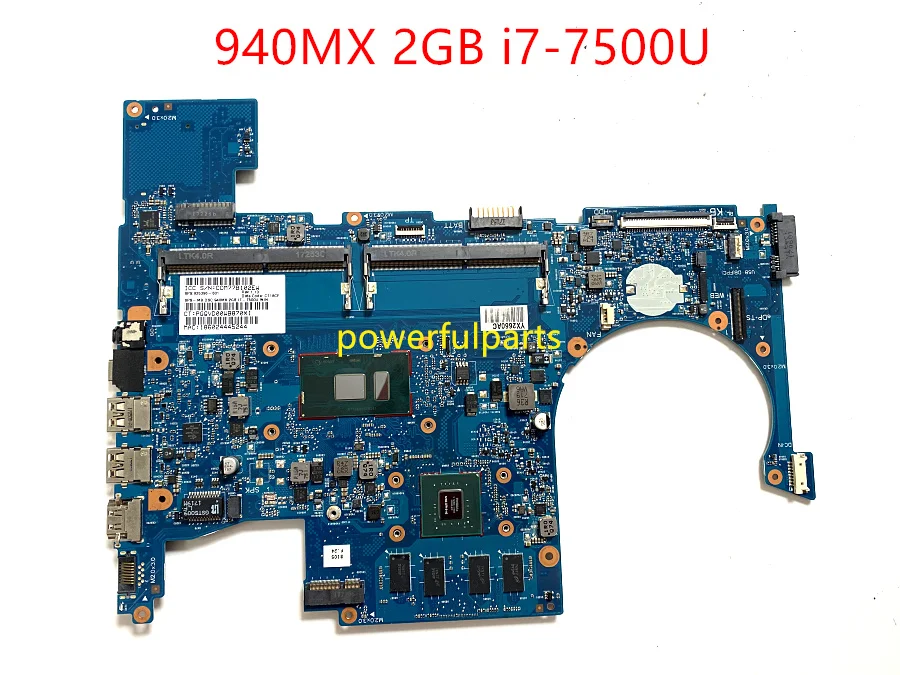 Материнская плата для ноутбука hp ENVY 17-AE, 100% рабочий, со стандартным ЦПУ + 940m 2G graphic 925396-601 6050A2906701-MB-A01, протестирована