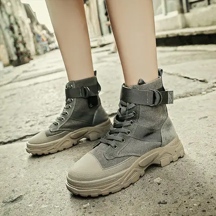 Ботинки martin Женская обувь в британском стиле Новинка 2009 года сезон осень-зима на