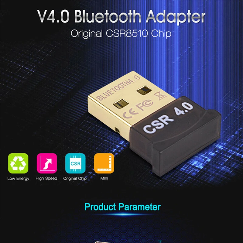 USB ключ для компьютера ПК музыкальный приемник Bluetooth адаптер беспроводной