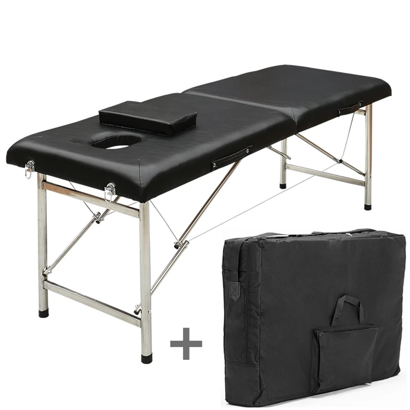 

Folding Massage Bed Home Portable Portable Beauty Bed Massage Bed Chinese Medicine Physiotherapy Bed Tattoo Bed