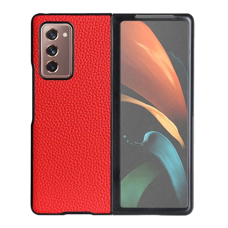 

Huawei Mate X2 Case Genuine Leather Drop-resistance Super Bumper Back Cover For Huawei mate X2 Cases