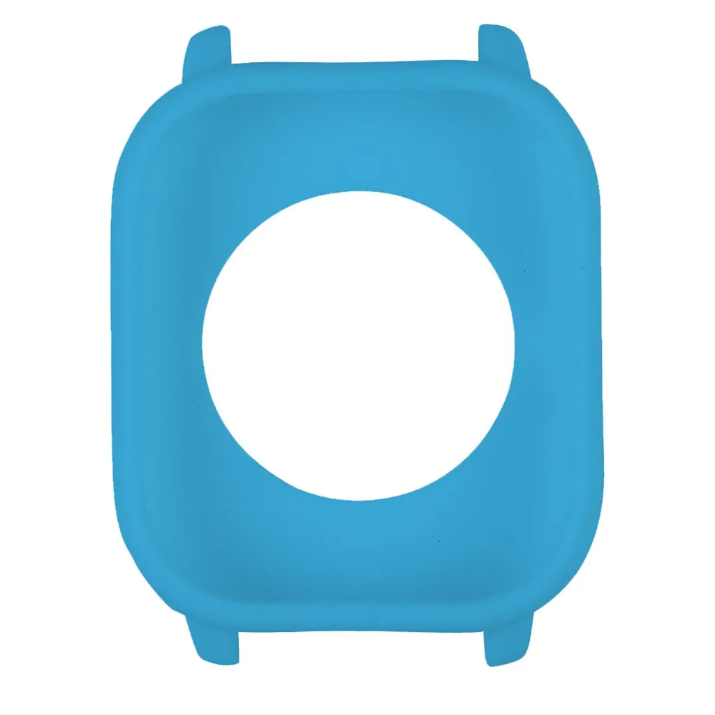 Чехол для Xiaomi Huami Amazfit GTS Smart Watch TPU силиконовый защитный чехол сменная пленка Защитная крышка 19Sep - Цвет: Sky Blue