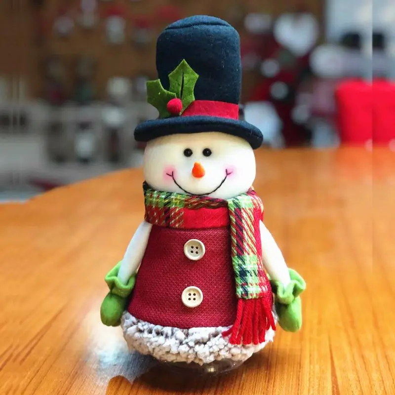 Рождественская банка для конфет дизайнерские украшения куклы из мультфильма