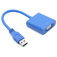 usb to vga conversion line 1080p multi display video graphics card converter cable adapter