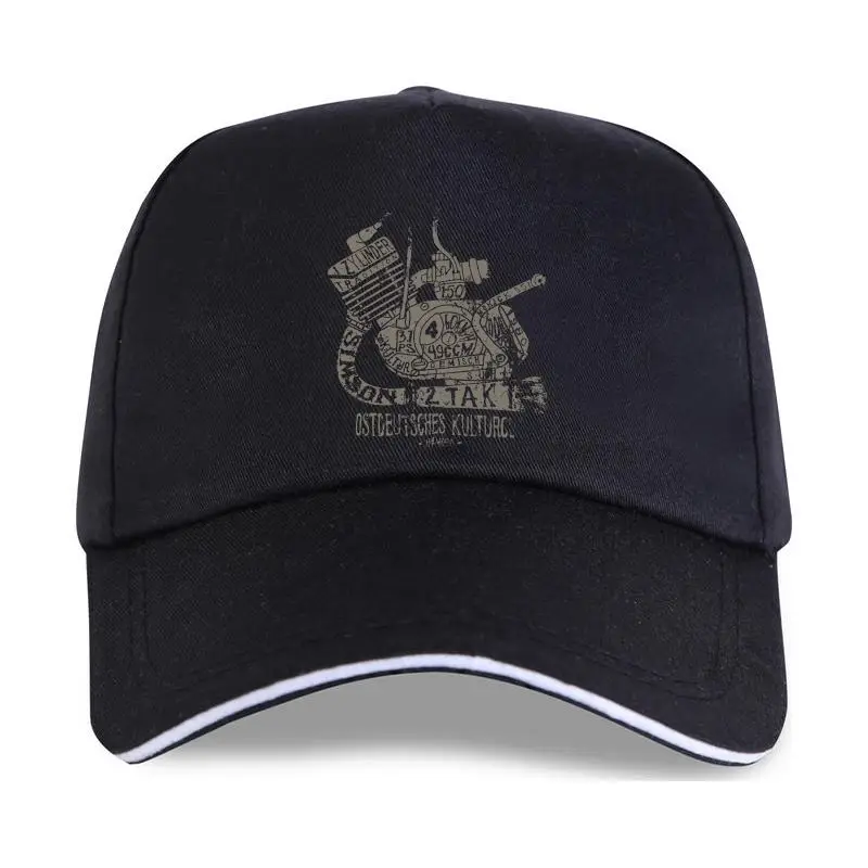 

New Simson S51 Black 2 Stroke Cylinder 49Cc S50 Ddr Motorcyclemen 2021 Summer 100% Cotton Casual Baseball cap