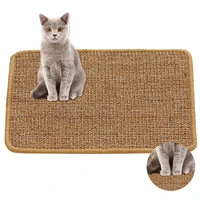 cat scratcher board natural sisal cat scratching mat cat grinding claws mat furniture protector cat sleeping mat supplies