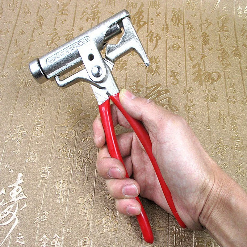 

Multi-Function Hammer Steel Magic Tool Screwdriver Electrical Nail Gun Pipe Pliers Wrench Clamps Pincers