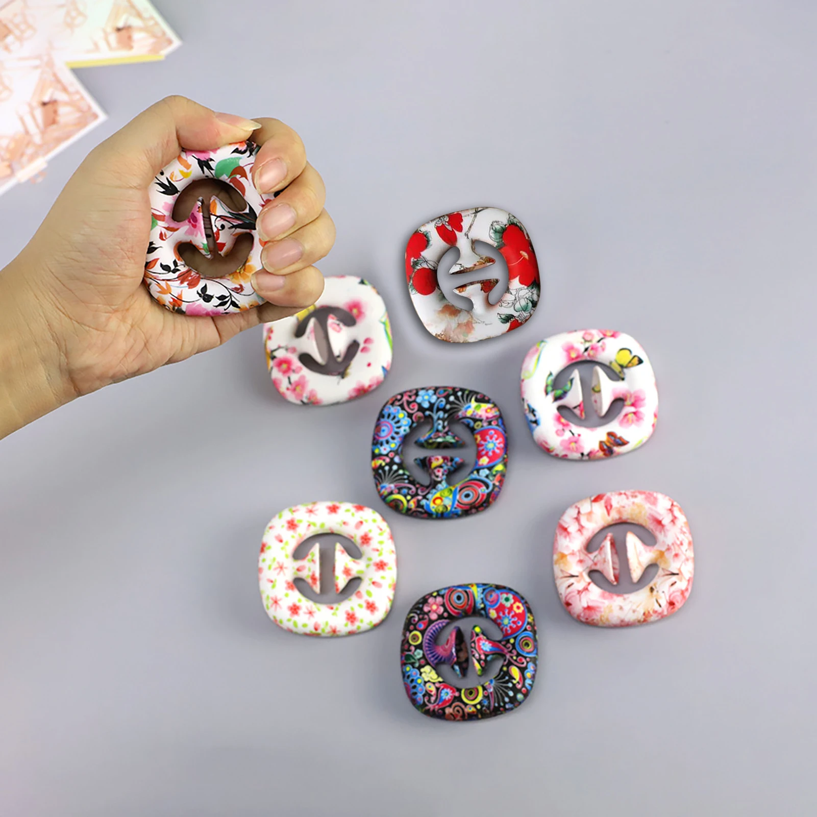 Силиконовые игрушки Fidget оснастки рука поймет Антистресс игрушка для аутистов