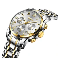 biden brand new luxury mens watch multifunctional 6 needle single calendar waterproof business quartz mens watch relogio dire