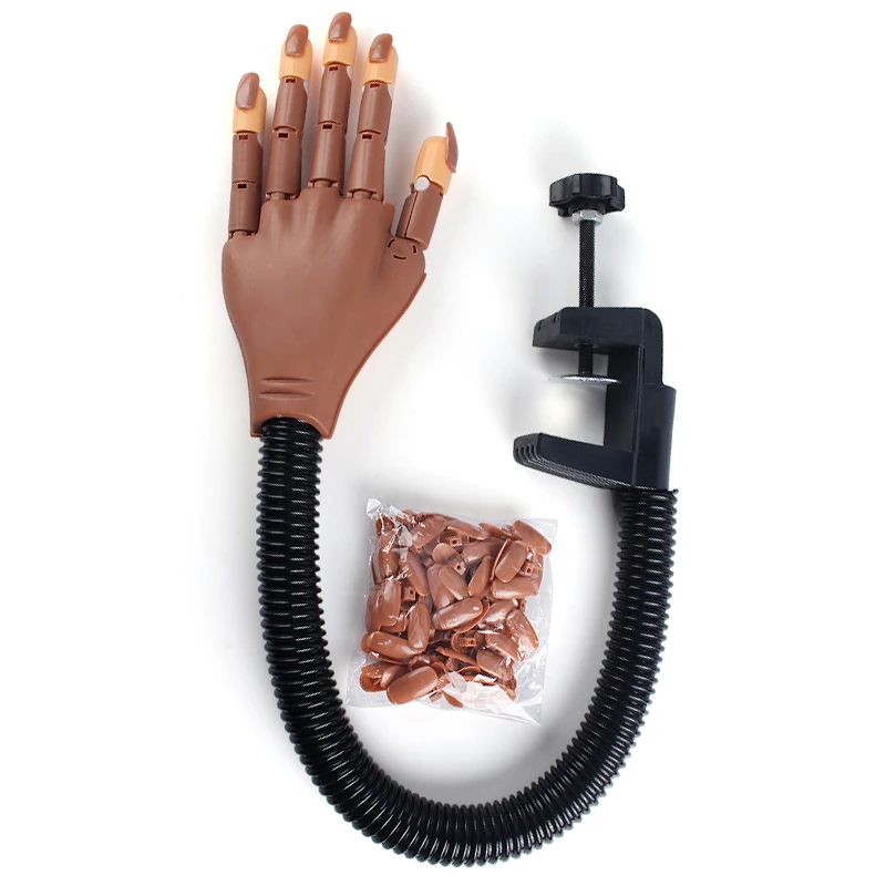 

Monika Nail Practice Equipment Prosthetic Hand Model Making Exercises Nail Art Training Fake Hand For Beginner Manicure Tool