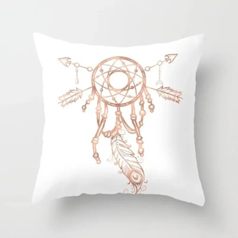 Розовая Геометрическая Скандинавская наволочка Chunmu декоративная для диванной