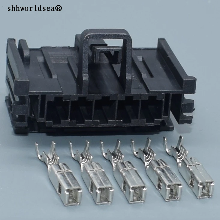 

worldgolden 5 Pin 2.8mm Car Cable Sockets Automotive Wire Connector With Terminals