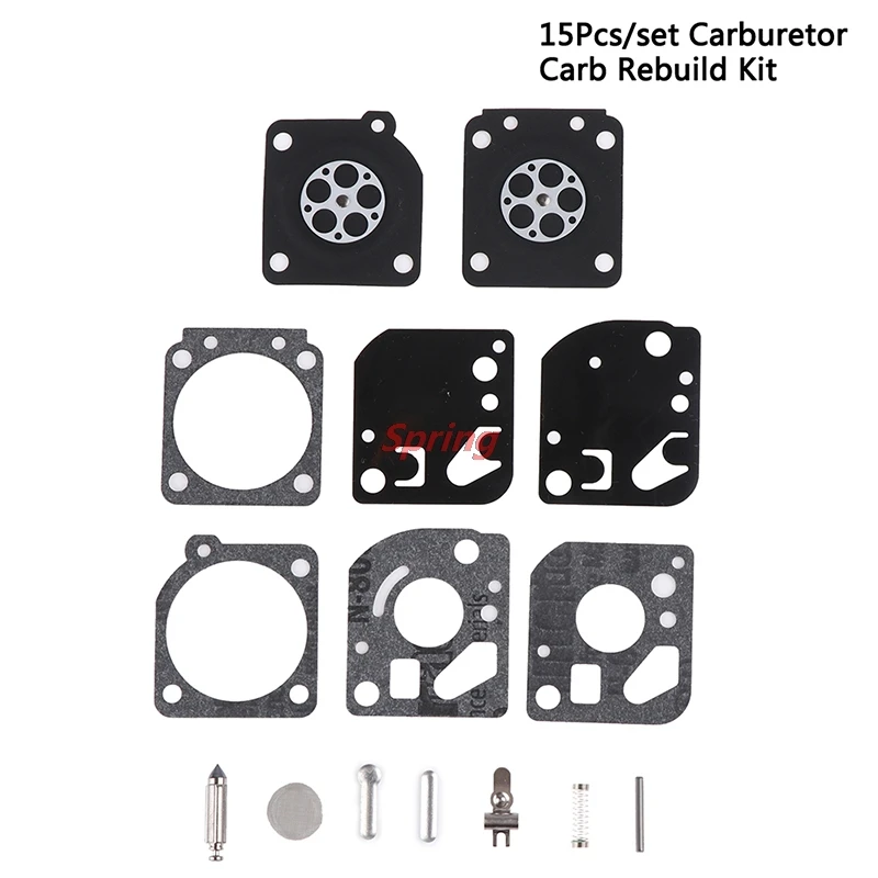 

New 1Set High Quality Carburetor Carb Gasket Diaphragm Repair Rebuild Kit Fit For Zama RB-29 Carb Blower Trimmer