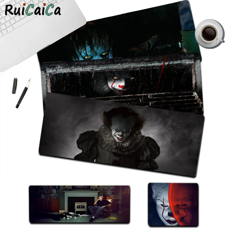 

Высококачественный большой игровой коврик для мыши Stephen King's It L XL XXL, геймерский коврик для мыши, размер для большой кромки, версия с блокиров...