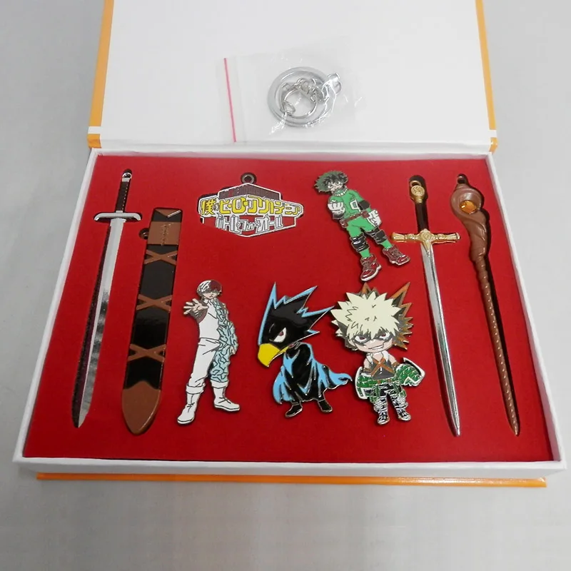 Японское аниме Моя геройская Академия косплей ожерелье брошь брелок модный