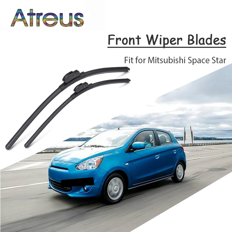 

2 шт., резиновые щетки стеклоочистителя для Mitsubishi Space Star 1998-2017