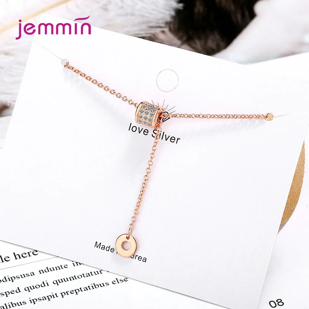 Женское ожерелье с подвеской из стерлингового серебра 925 пробы|Ожерелья| |