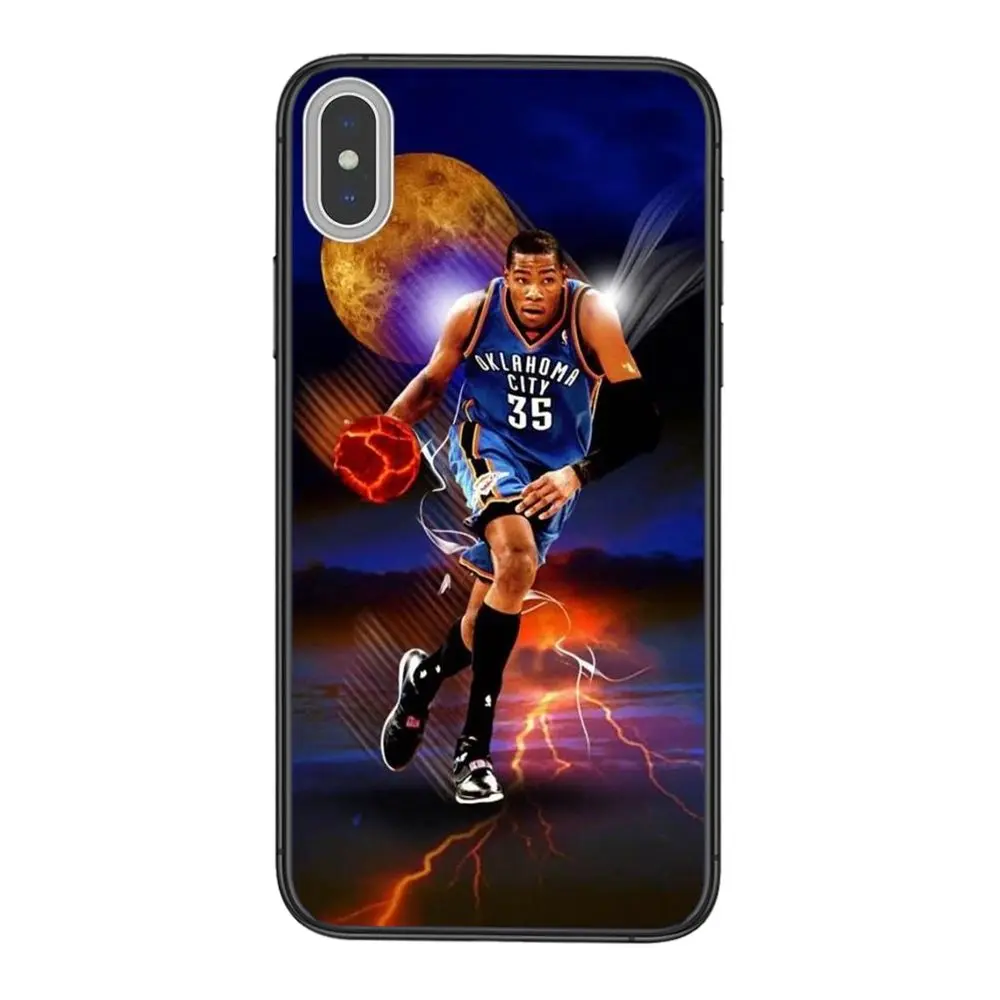 ТПУ чехлы для телефонов Apple iPhone 11 12 Pro Mini X XR XS MAX 5 5S 5C SE 6 6S 7 8 Plus баскетбольная звезда