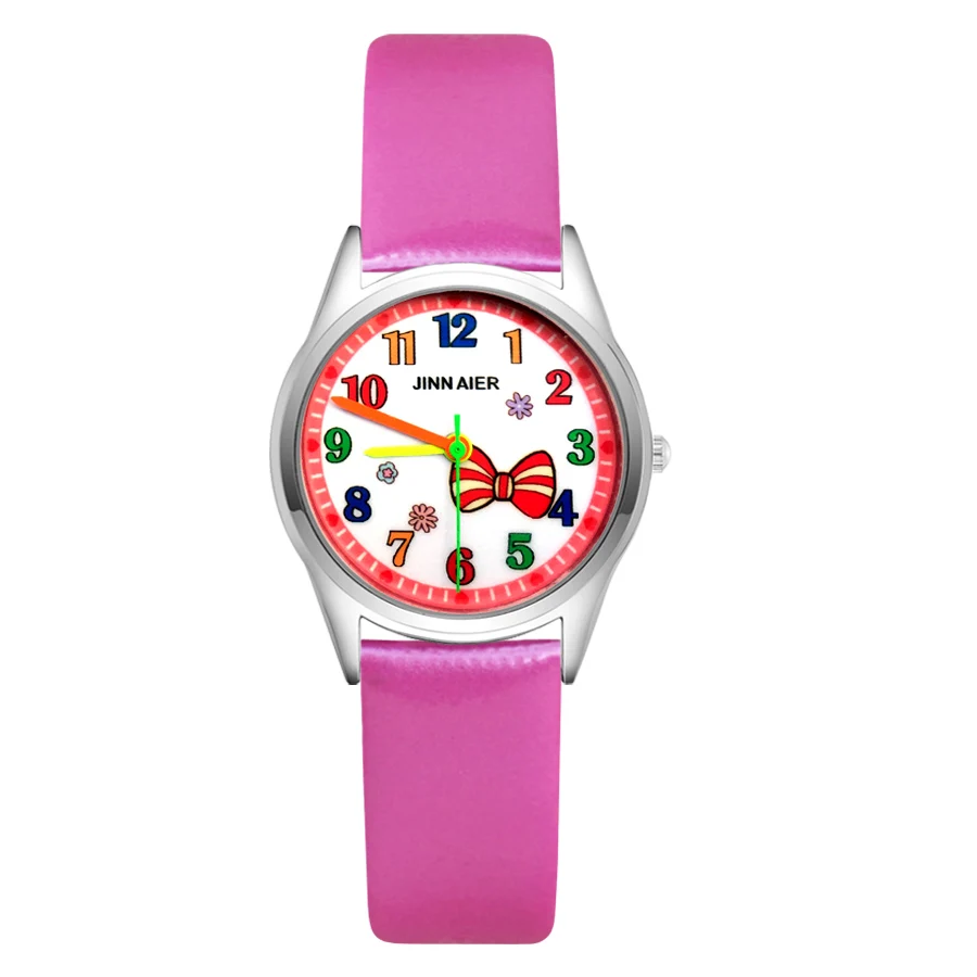 3D Детские часы кварцевые красивые мультяшная заколка для волос мини детские