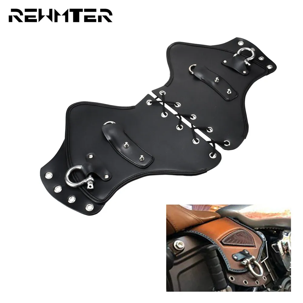 Универсальные мотоциклетные тепловые защитные дефлекторы из искусственной кожи