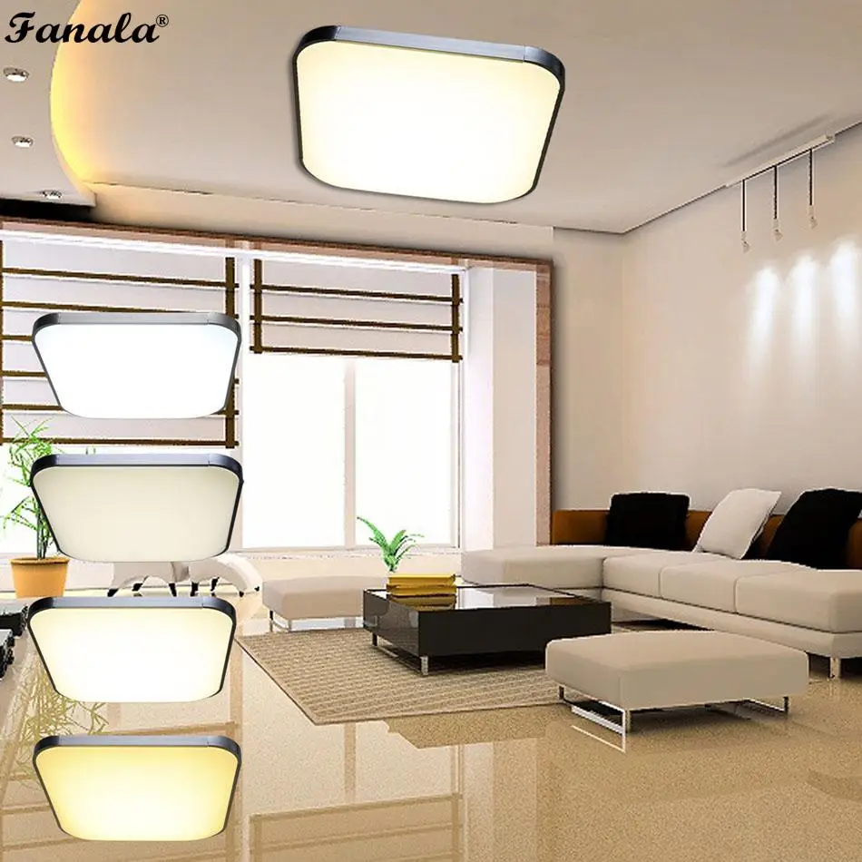 Современный светодиодный потолочный светильник 30 Вт домашняя люстра