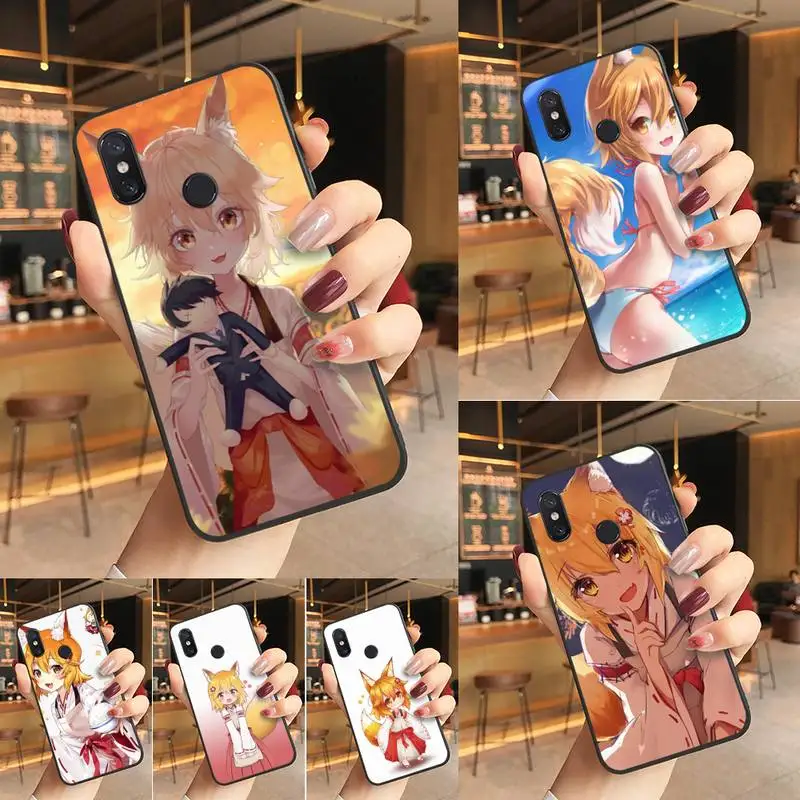 

Senko The Helpful Fox anime Phone Case Phone Case For Redmi K20 Note 5 7 7a 6 8 Pro note 8T 9 Xiaomi Mi 8 9 SE