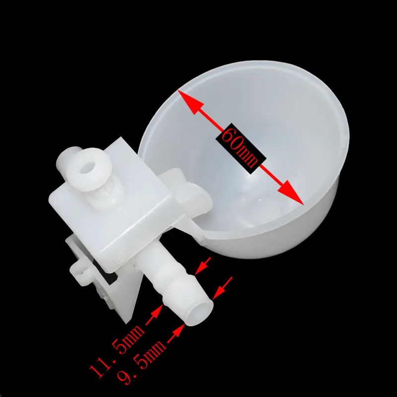 100 шт. пластиковые поилки для птицы с винтами|Кормление птиц| |