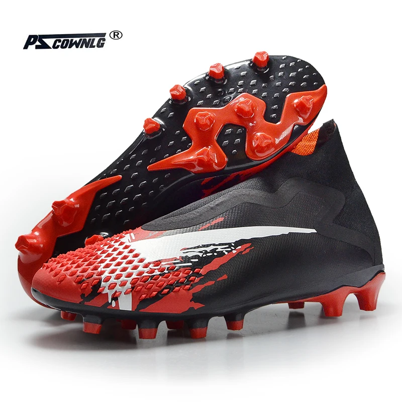 

Fashion soccer wear shoes cheap sport shoes wholesale high ankle football boots for men