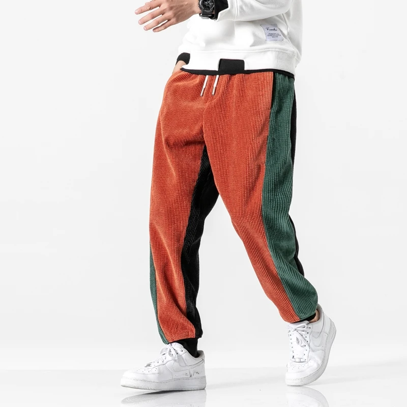 

Harem Men Pants 2021 New Autumn Mens Jogging Pants Chinese Style Pants Mens Casual Sweatpants Loose Trousers Big Size M-5XL