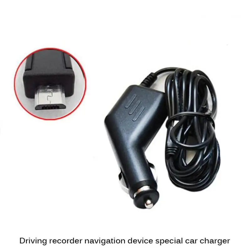 3m 5v 1a car mini usb video recorder curved car charger port for auto dvr camera gps video recorder black color free global shipping