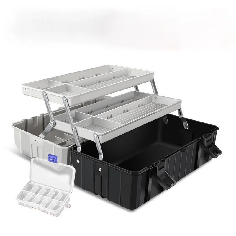 

Professional tool box tools case plastic organizer garage storage parts no tool caixa de ferramentas Tools Packaging BD50TB