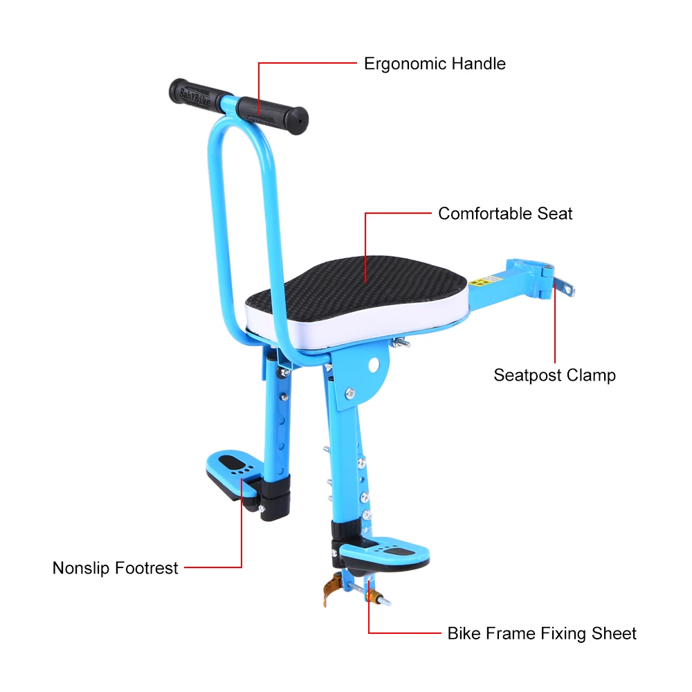Быстросъемное Переднее Крепление для детского велосипеда детское седло горный