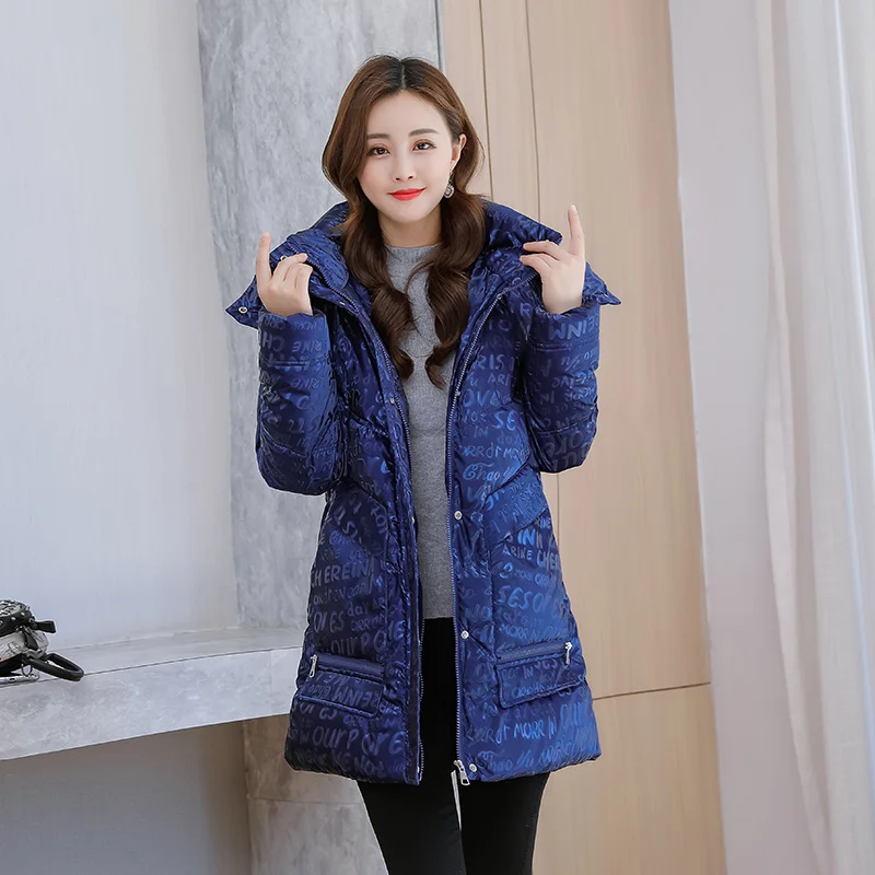 

New Women Winter Jacket Long Warm Parkas Female Thicken Coat Cotton Padded Parka Jacket Hooded Outwear Plus Size 5xl