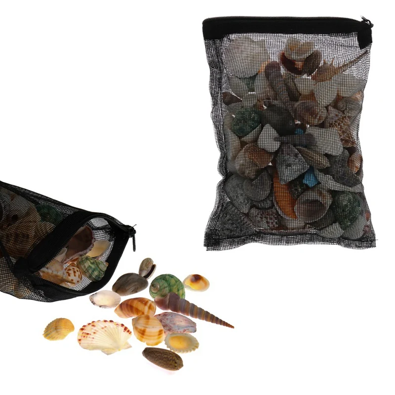 Полиэфирная Сетчатая Сумка для аквариума пруда медиа молния белая 20x15 см | Дом и