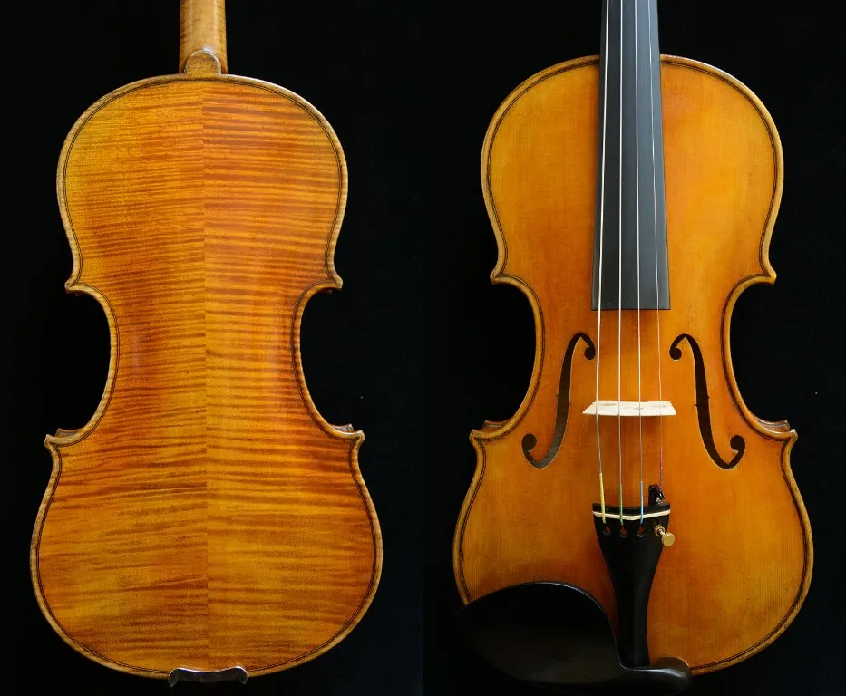 Фактическая скрипка выдающаяся скрипка Guarneri 1743 Cannone скрипка фантастический звук