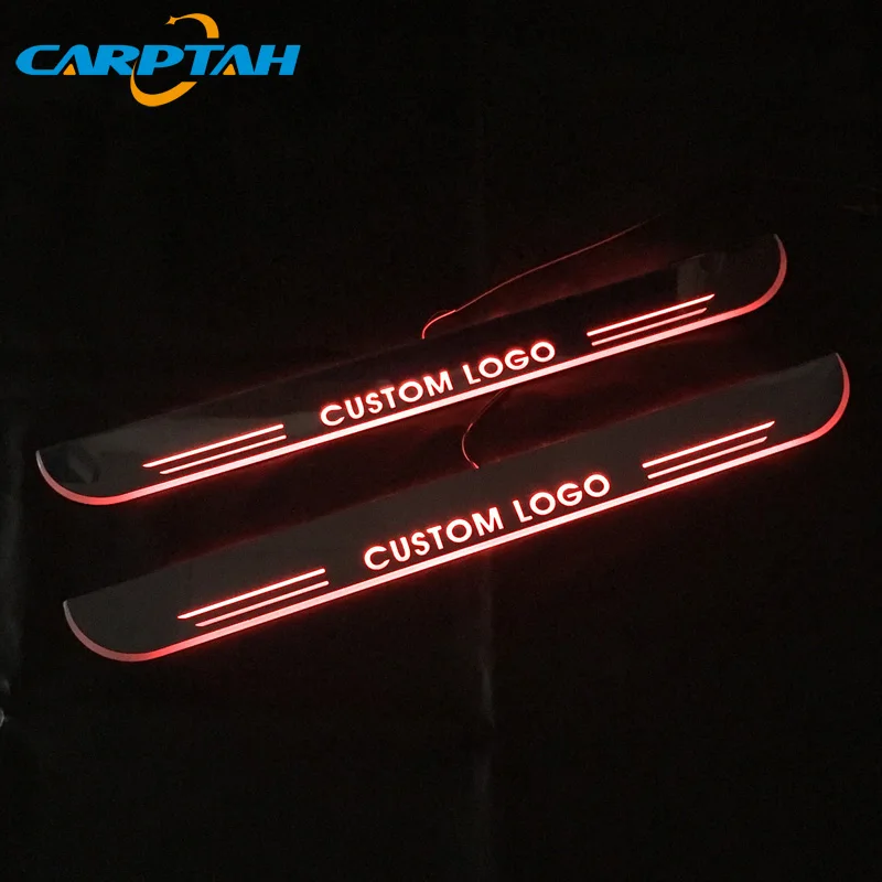 Двисветодиодный яся светодиодная подсветка для автомобиля Накладка на порог
