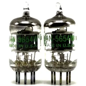 Оригинальная аудиотрубка GE JAN 5654 Вт июньского уровня может быть непосредственно обновлена для замены 6J1 EF95 CV4010 6AK5 CV403A CV403B 6m1