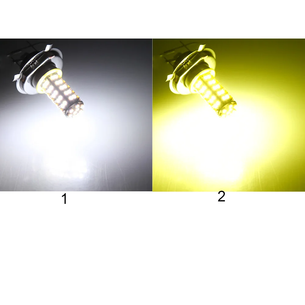 H4 3,5 W 68-SMD светодиодный 6500K 310-Lumen Белый/Желтый Противотуманные фары для автомобиля