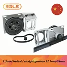 1,5 мод коробка передач прямая передача спиральная передача 12,7 мм14 мм Входное число отверстий скорость 5:1 для 1,5 модуля прямой спиральной стойки