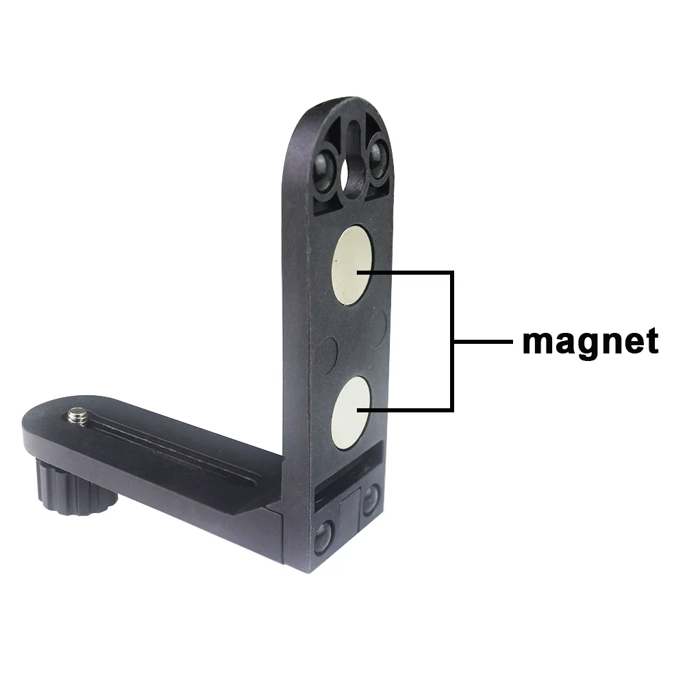 

Ketotek 1/4'' 5/8'' L Laser Bracket Supper Strong Magnetic Laser Leveling Support Attracts Laser Level