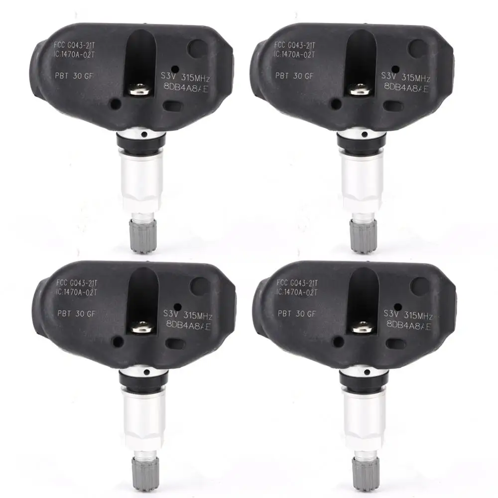 4 шт. автомобильный TPMS датчик давления в шинах для Honda Pilot Odyssey Acura TL MDX RL