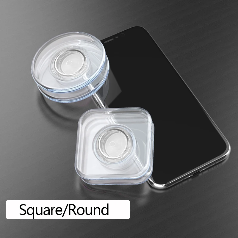 1pc Square 1pc Round Магический чехол с нано резиновая прокладка мульти-функциональный кабель Органайзер Автомобильный держатель для телефона - Название цвета: 1pc Square 1pc Round
