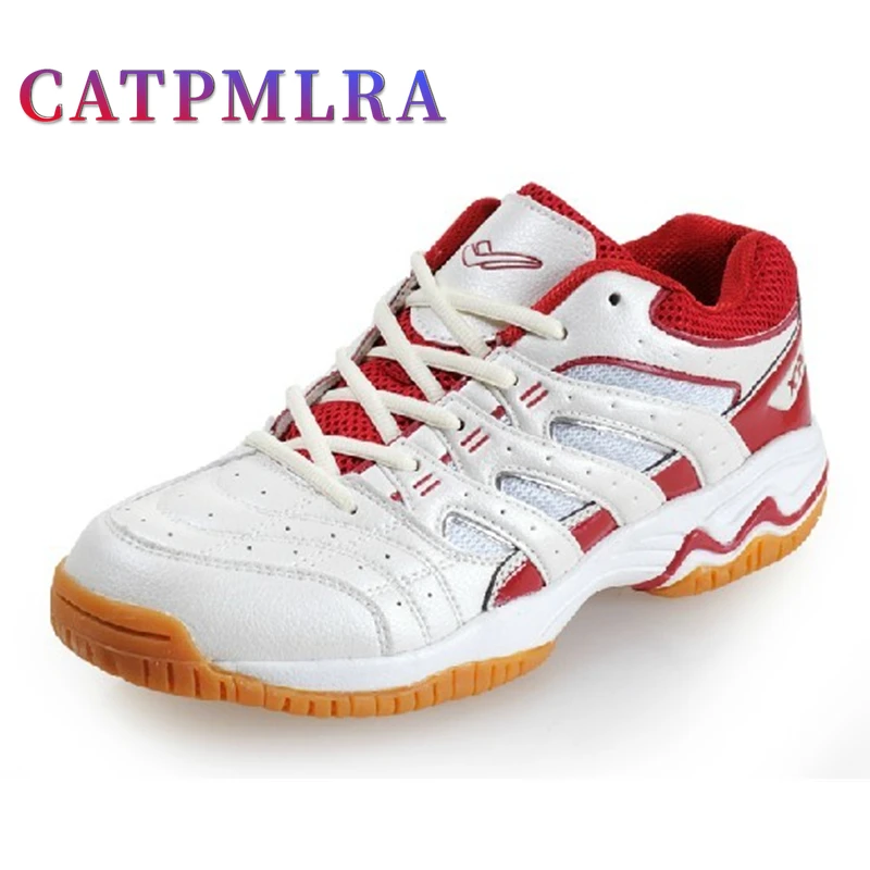 

Original Badminton Gym White Shoe Men Breathable Soft Sole Large Size Non-Slip Volleyball Sneaker Women Winter Table Tennis Shoe