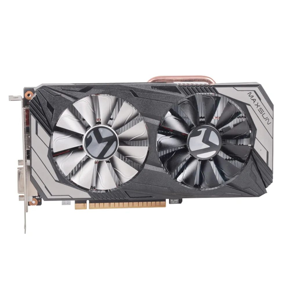 Maxsun GeForce GTX1650 Terminator 4G видеокарта Nvidia GDDR5 128 бит GPU для ПК DP DVI | Компьютеры и офис