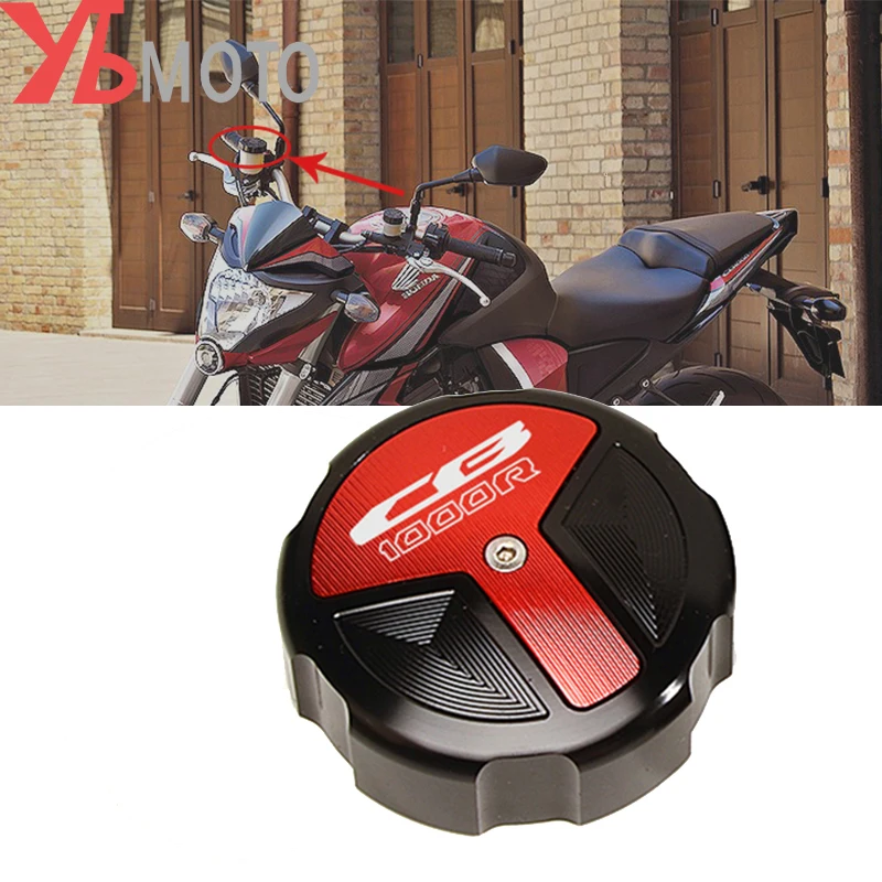 

Front Brake Fluid Reservoir Cover Oil Cap For HONDA CB1000R cb 1000 r 2009-2016 2015 CB 1000R Motorcycle CNC Accessories