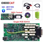 2017.R3 зеленая одноплатная печатная плата новая VCI TCS с Bluetooth 2015.R32016.R1 PRO Multidiag для автомобилей и грузовиков диагностический инструмент